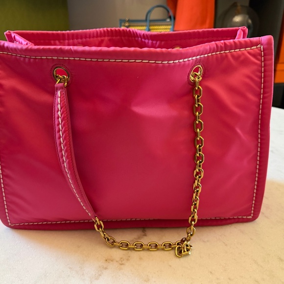 Prada Tessuto chain rare tote purse - Picture 4 of 10